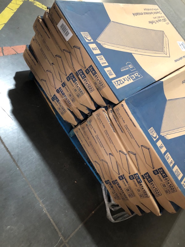 Photo 3 of *** PALLET OF GENERAL MERCHANDISE SOLD AS IS- TRUCK/TRAILER PICKUP ONLY*** Lithonia Lighting Contractor Select GT 2 ft. x 4 ft. Integrated LED 4000 Lumens 4000K 120V Commercial Grade Recessed Troffer