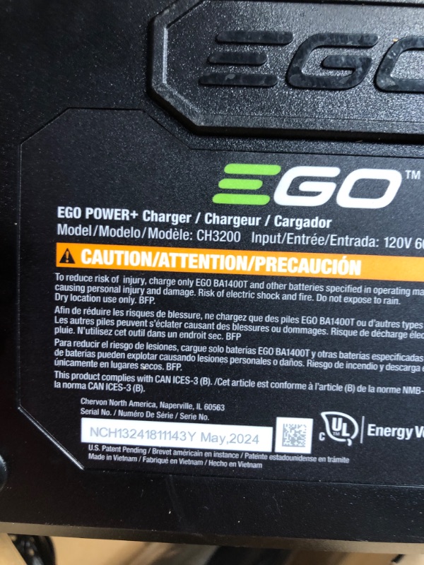 Photo 5 of **USED READ NOTES**
EGO POWER+ 56-volt 765-CFM 200-MPH Battery Handheld Leaf Blower 5 Ah