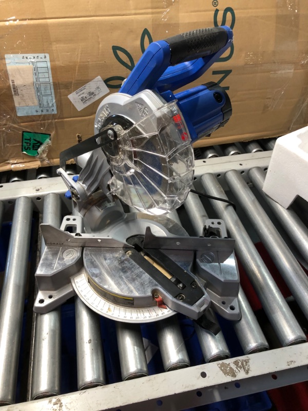 Photo 7 of ***HEAVILY USED AND DIRTY - LIKELY MISSING PARTS - UNABLE TO TEST - SEE PICTURES***
Kobalt 7-1/4-in 10-Amp Single Bevel Compound Corded Miter Saw