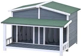 Photo 1 of ***STOCK PHOTO REFERENCE ONLY*** Trixie Pet Products Wood Outdoor Large Dog House