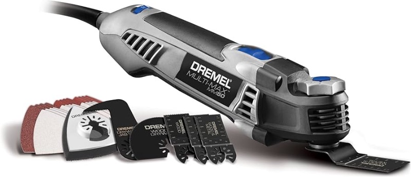 Photo 1 of **FOR PARTS ONLY***
Dremel Multi-Max MM50-01 Oscillating Multi-Tool Kit with 30 Accessories and Storage Bag – 5.0 Amp Oscillating Tool with Variable Speed and Tool-Less Accessory Changes