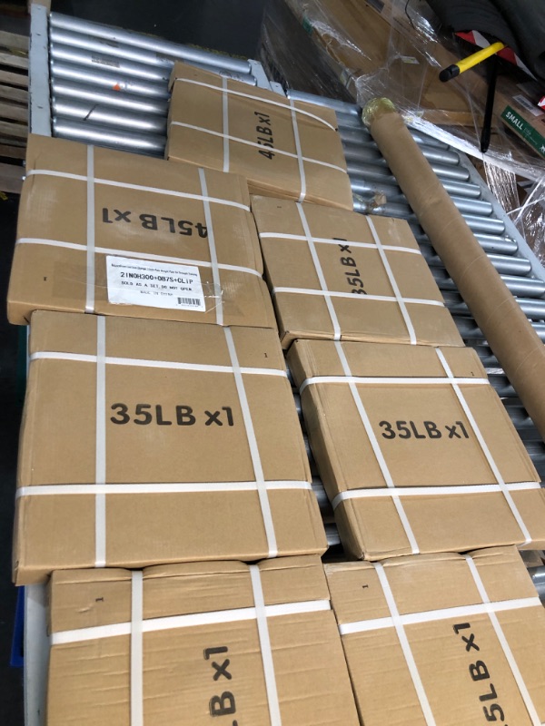Photo 1 of **(TRAILER PICKUP ONLY)**
BalanceFrom Cast Iron Olympic Weight Including 7FT Olympic Barbell, 300-Pound Set, Multiple Packages
