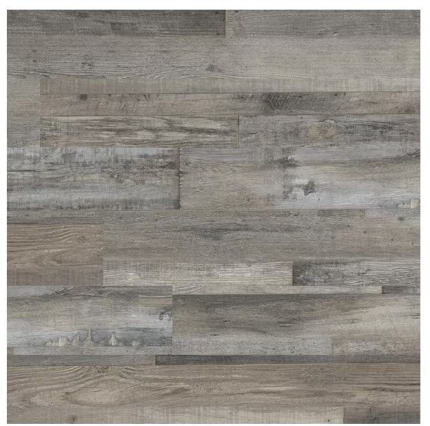 Photo 1 of **(TRAILER PICKUP ONLY)**
(SOLD AS PALLET) Outerbanks Grey 12 MIL x 6 in. x 48 in. Glue Down Luxury Vinyl Plank Flooring (36 sq. ft./case) (20+ cases)
