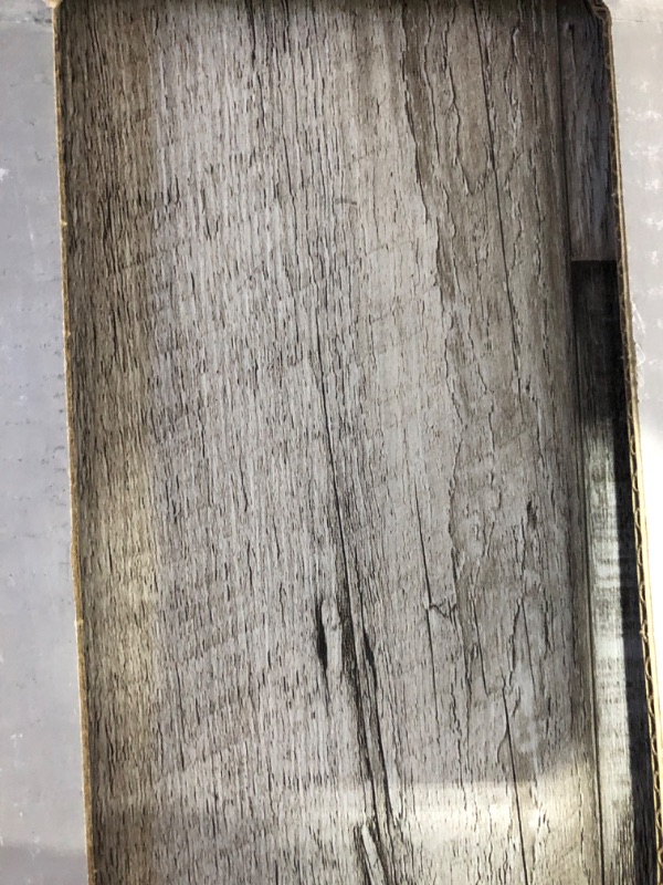 Photo 5 of **(TRAILER PICKUP ONLY)**
(SOLD AS PALLET) Outerbanks Grey 12 MIL x 6 in. x 48 in. Glue Down Luxury Vinyl Plank Flooring (36 sq. ft./case) (20+ cases)
