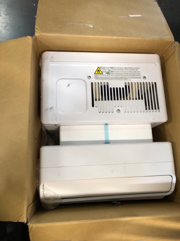 Photo 1 of **READ NOTES**
Midea 8,000 BTU U-Shaped Smart Inverter Air Conditioner –Cools up to 350 Sq. Ft., Ultra Quiet with Open Window Flexibility, Works with Alexa/Google Assistant, 35% Energy Savings, Remote Control