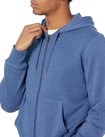 Photo 1 of ***STOCK PHOTO REFERENCE ONLY*** Amazon Essentials Men's Full-Zip Fleece Hoodie (Available in Big & Tall)