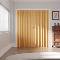 Photo 1 of  Oak Vinyl Accordion Door with Hardware