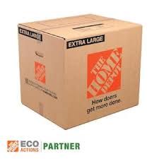 Photo 1 of  buddle of 24 in. L x 20 in. W x 21 in. D Extra-Large Moving Box with Handles 