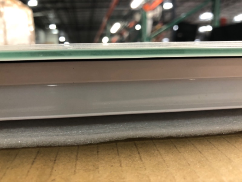 Photo 1 of ***USED - UNABLE TO TEST - LIKELY MISSING PARTS***
LOAAO 55" x 36" LED Bathroom Mirror with Lights, Anti-Fog, Dimmable, Backlit + Front Lit, Lighted Bathroom Vanity Mirror for Wall, Memory Function, Tempered Glass, ETL Listed