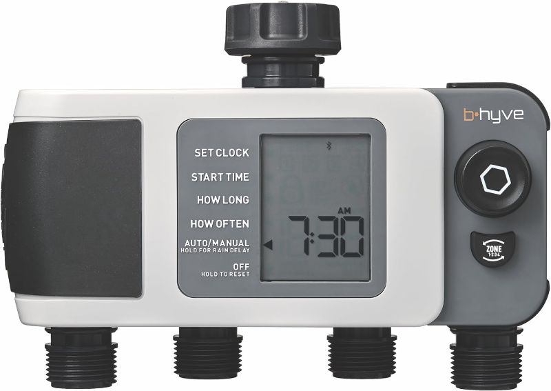 Photo 1 of (READ FULL POST) Orbit 24634 B-hyve XD 4-Port Smart Hose Watering Timer Add-on 4 Outlet Timer