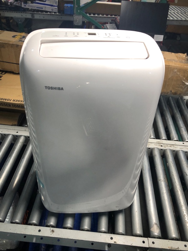 Photo 4 of ***MINOR DAMANGE TO PLUG.  SEE PHOTOS***
Toshiba 8,000 BTU 115-Volt Portable Air Conditioner with Dehumidifier