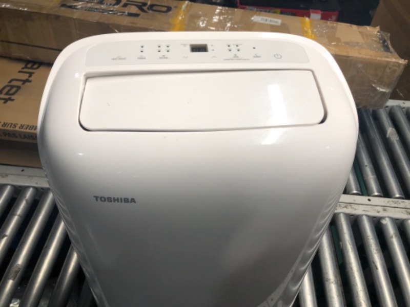 Photo 7 of ***MINOR DAMANGE TO PLUG.  SEE PHOTOS***
Toshiba 8,000 BTU 115-Volt Portable Air Conditioner with Dehumidifier