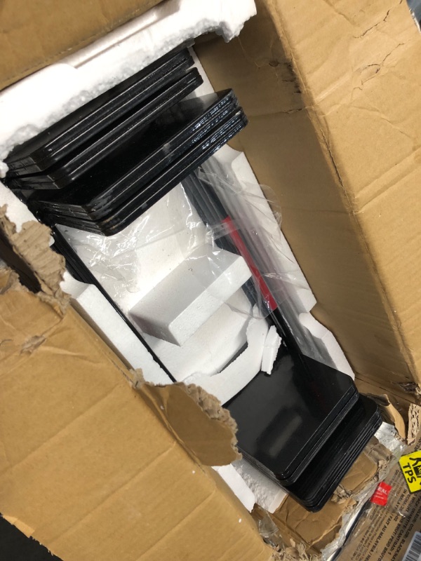 Photo 3 of ***USED - LIKELY MISSING PARTS - UNABLE TO VERIFY FUNCTIONALITY***
PowerBlock Elite EXP Stage 3 Kit (2020 model), Powder-Coat Painted Steel, Black