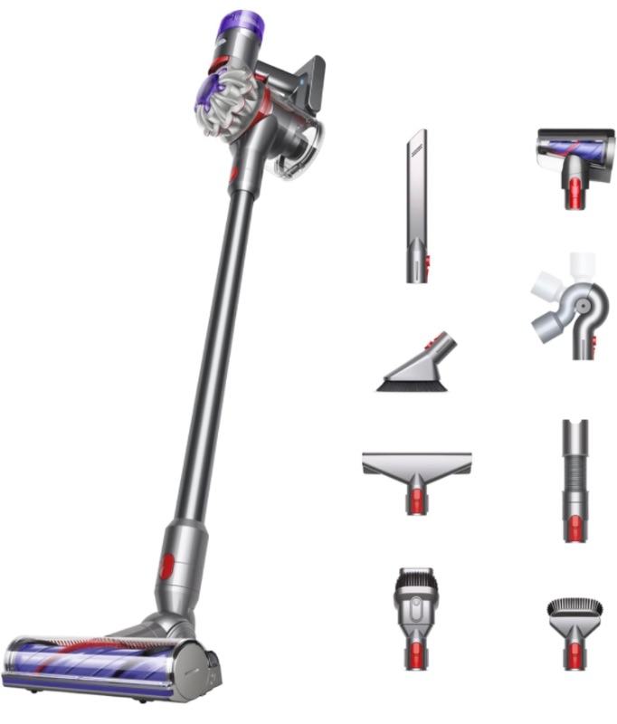 Photo 1 of (READ FULL POST) Dyson V8 Extra Cordless Cleaner Vacuum, Nickel (PARTS) **PARTS ONLY** 