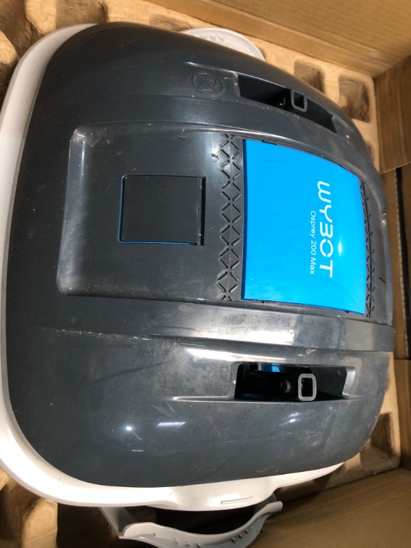 Photo 2 of ***HEAVILY USED AND DIRTY - NO CHARGER - UNABLE TO TEST - SEE PICTURES***
(2023 Latest) WYBOT Cordless Pool Vacuum, Robotic Pool Cleaner, with Updated Battery Up to 100Mins Runtime, Strong Suction, Automatic Vacuum for above Ground Flat Bottomed Pools Up 