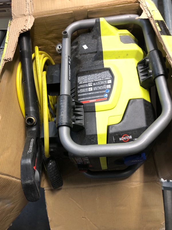 Photo 3 of (READ FULL POST) (PARTS ONLY) (NON-REFUNDABLE) RYOBI 2000 PSI 1.2 GPM Cold Water Corded Electric Pressure Washer
