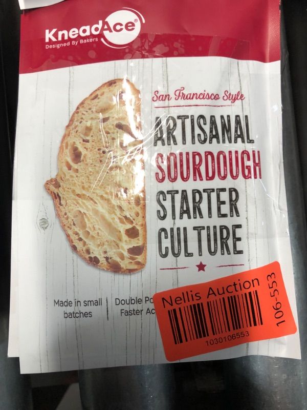 Photo 3 of ***BUNDLE OF TWO (EXP: 02/28/27 )NONREFUNDABLE***KneadAce Sourdough Starter Culture, Fast Activation Sour dough Starter, Your Cornerstone of Perfect Sourdough Bread Baking.