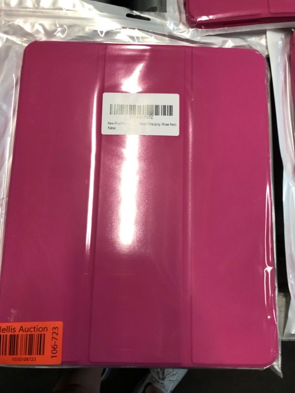 Photo 2 of ***FACTORY SEALED***ZryXal New iPad Air 13 Inch Case M2 2024 with Pencil Holder, Smart iPad Case [Support Pencil Pro and Pencil(USB-C)], Support Touch ID and Auto Wake/Sleep (Watermelon)