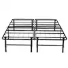 Photo 1 of 
HOMESTOCK
Black 14" Full Bed Frame Heavy Duty Foldable Bed Frame Folding Bed Frame with Steel Metal Slats Mattress Foundation