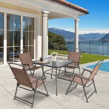 Photo 1 of 
Crestlive 
5-Piece Steel Outdoor Dining Set