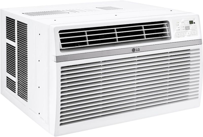 Photo 1 of ***PARTS ONLY. NON REFUNDABLE***
LG LW1424RD, 14000 BTU, White 14,000 Window Air Conditioner, 115V, 700 Sq.Ft. (25' x 28' Room Size), Quiet Operation, Electronic Control with Remote, 3 Cooling & Fan Speeds, Auto Restart