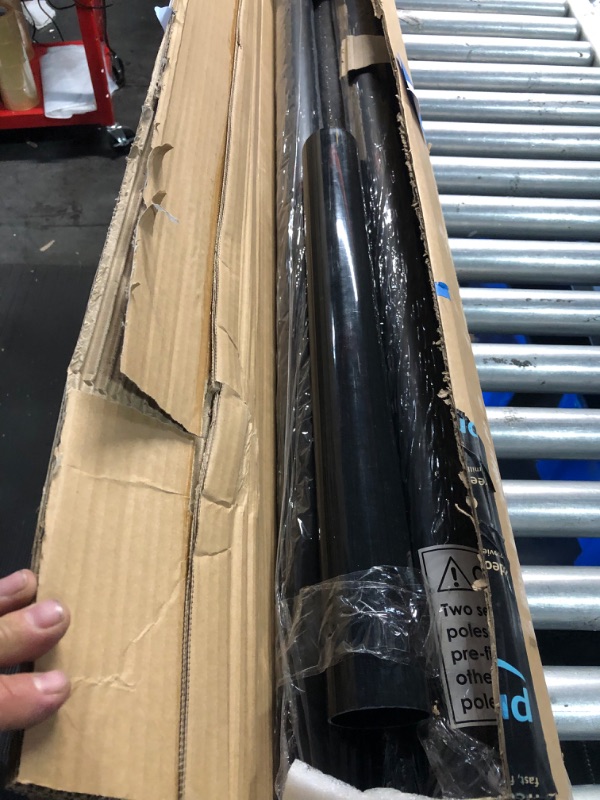 Photo 1 of ***USED - LIKELY MISSING PARTS - UNABLE TO VERIFY FUNCTIONALITY***
Yescom 30Ft Black Sectional Flag Pole Kit Extra Thick Heavy Duty Aluminum Flagpole with Gold Ball Fly 2 Flags Residential Commercial Garden