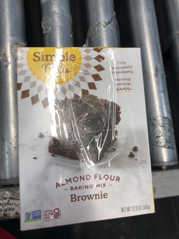 Photo 4 of ***(EXP: 09/05/24)NONREFUNDABLE*** 2-PACK BUNDLE
Simple Mills Almond Flour Baking Mix, Chocolate Brownie Mix - Gluten Free, Plant Based, 12.9 Ounce (Pack of 1) Brownie Mix 12.9 Ounce (Pack of 1)