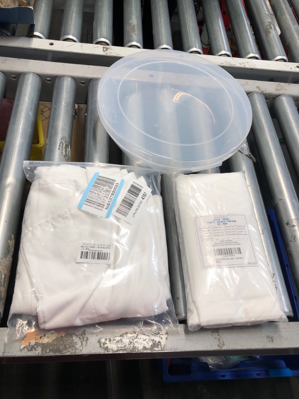 Photo 1 of ***NON REFUNDABLE HOME BUNDLE***
TWIN FLAT SHEET, SHOWER CURTAIN, BOWL WITH LID