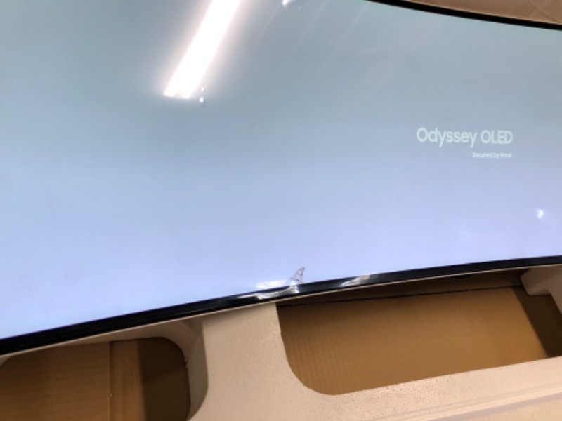 Photo 2 of *** PARTS ONLY ****SAMSUNG 49" Odyssey OLED G9 (G95SC) Series Curved Smart Gaming Monitor, 240Hz, 0.03ms, G-Sync Compatible, Dual QHD, Neo Quantum Processor Pro, LS49CG954SNXZA, 2023 49-inch G9 240Hz, 0.3ms GTG DP + Cloud Gaming Smart Hub