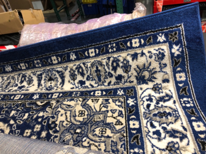 Photo 5 of ***USED - DIRTY - NO PACKAGING***
Antep Rugs Oriental 8x10 Traditional Medallion Indoor Area Rug Siesta (Navy Blue, 7'10" x 10')