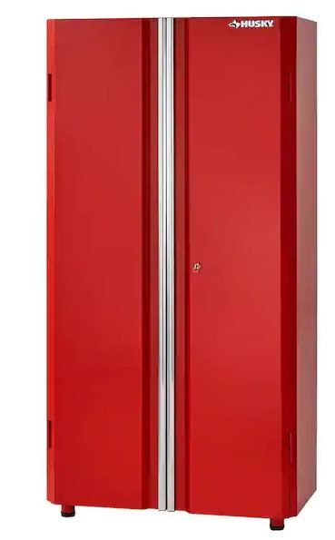 Photo 1 of *****STOCK IMAGE FOR SAMPLE*****
Ready-to-Assemble 24-Gauge Steel Freestanding Garage Cabinet in Red (36.6 in. W x 72 in. H x 18.3 in. D)
