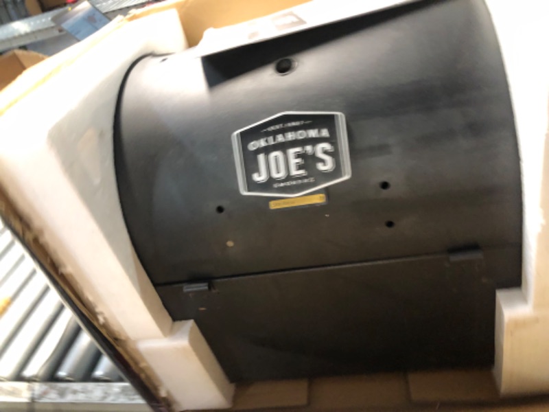 Photo 3 of **USED FOR PARTS ONLY NON-REFUNDABLE**Oklahoma Joe's 19402088 Rambler Portable Charcoal Grill, Black & Rambler Grill Cover Grill & Cover