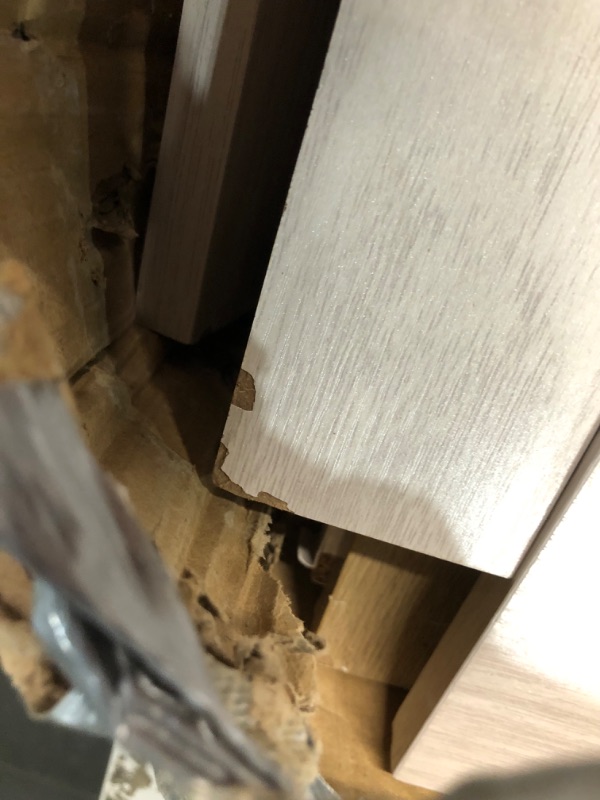Photo 1 of ***USED - DAMAGED - CHIPPED AND SCRATCHED - MISSING HARDWARE - OTHER PARTS LIKELY MISSING AS WELL - SEE PICTURES***
YITAHOME TV Stand for 65 Inch TV with Power Outlet, Farmhouse TV Media Console Table with Storage Cabinets and Open Shelf, Rustic Entertain