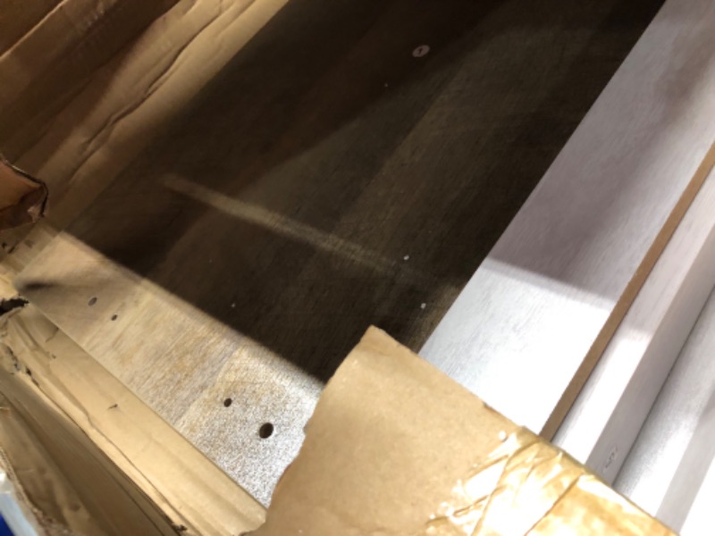 Photo 1 of ***USED - DAMAGED - CHIPPED AND SCRATCHED - MISSING HARDWARE - OTHER PARTS LIKELY MISSING AS WELL - SEE PICTURES***
YITAHOME TV Stand for 65 Inch TV with Power Outlet, Farmhouse TV Media Console Table with Storage Cabinets and Open Shelf, Rustic Entertain