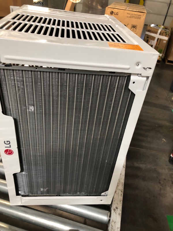 Photo 3 of **USED SEE NOTES**LG 12,000 BTU 115-Volt Window Air Conditioner Cools 550 Sq. Ft. with Remote in White