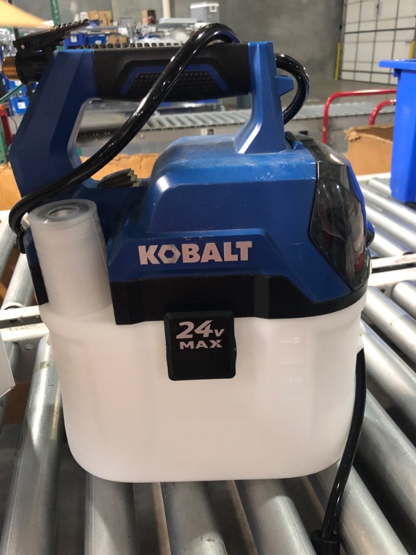 Photo 2 of **MISSING PARTS READ NOTES**
Kobalt 2.11-Gallon Plastic Pump Sprayer