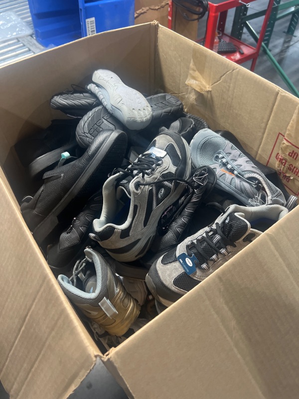 Photo 1 of ***NON REFUNDABLE***
Miscellaneous shoe bundle
items are mostly used and a variety of sizes and conditions and styles. 