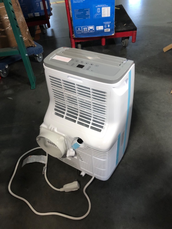 Photo 9 of ***USED - POWERS ON - UNABLE TO TEST FURTHER - LIKELY MISSING PARTS - SEE PICTURES***
BLACK+DECKER 10,000 BTU Portable Air Conditioner up to 450 Sq.Ft. with Remote Control,White