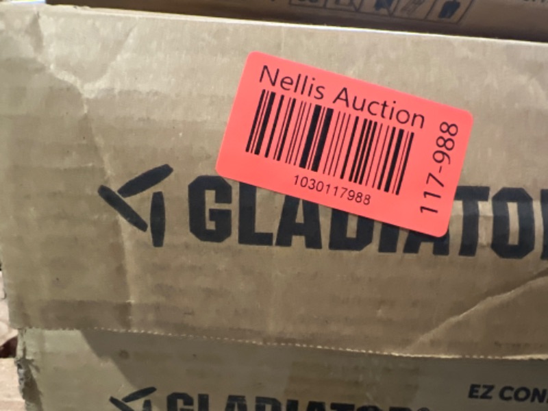 Photo 3 of ***FACTORY SEALED***Gladiator "48" Wide EZ Connect Rack with Five 24" Deep Shelves", hammered granite