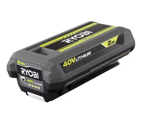 Photo 1 of **USED**
Ryobi 2Ah 40V Lithium-Ion Compact Battery (OP40201)