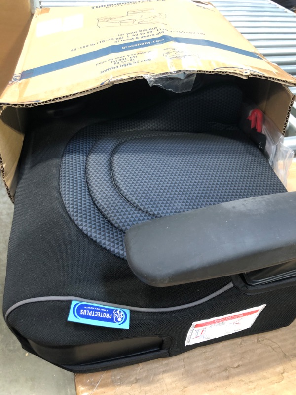 Photo 4 of Graco® TurboBooster® LX Backless Booster with Affix Latch | Backless Booster Seat for Big Kids Transitioning to Vehicle Seat Belt, Rio