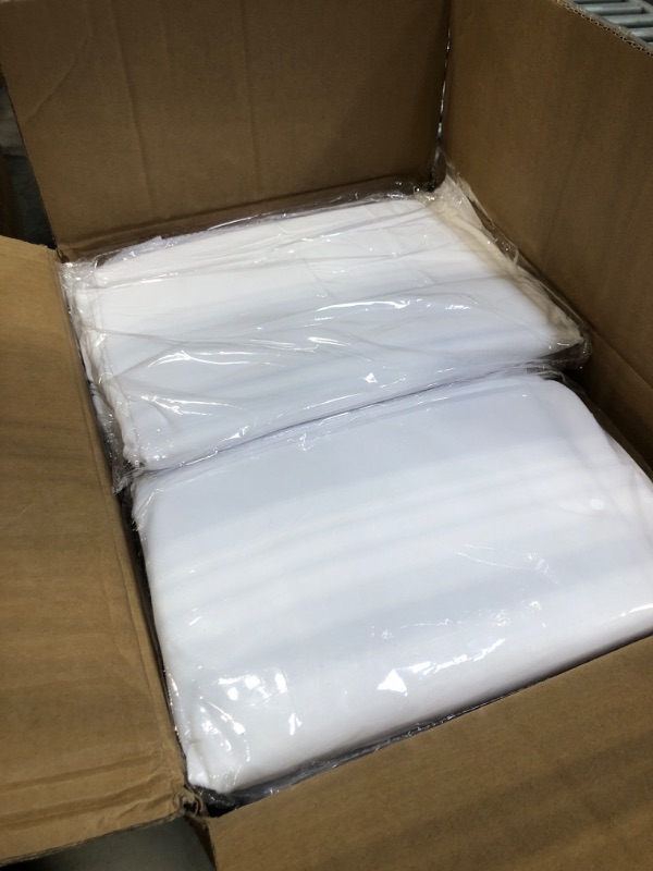 Photo 1 of REWOMC 10 Pack Round Tablecloths - 120 Inch, White Polyester Table Cover for Round Table, Stain and Wrinkle Resistant Washable Fabric Table Cloth, Polyester Tablecloth for Wedding Banquet Parties White 10 Pack 120 Inch Round