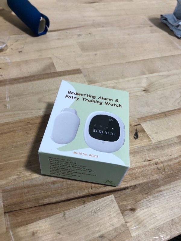 Photo 1 of 2-in-1 Upgraded Wireless Bedwetting Alarm & Potty Watch, MOMYMUST Rechargeable Potty Training Watch with Music and Vibration, Customized Timer, Bed Wetting Alarm for Kid Elder Adult