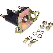 Photo 1 of 4-Pole 146154 145673 Starter Solenoid Compatible with Craftsman Poulan Husqvarna Mower 532146154 178861 168327 109081X