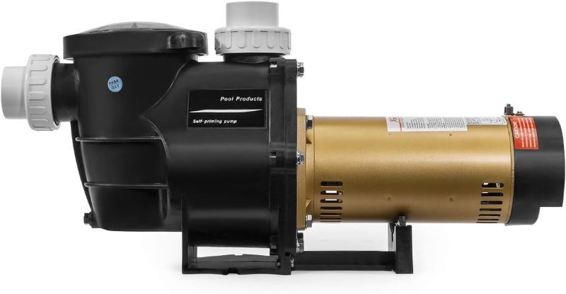 Photo 1 of ***SELLING AS PARTS NO RETURNS***  ***NOT FUNCTIONAL****

 2HP In-Ground Swimming Pool Pump Variable Speed 2" Inlet 230V High Flo w/ Slip-On Fitting