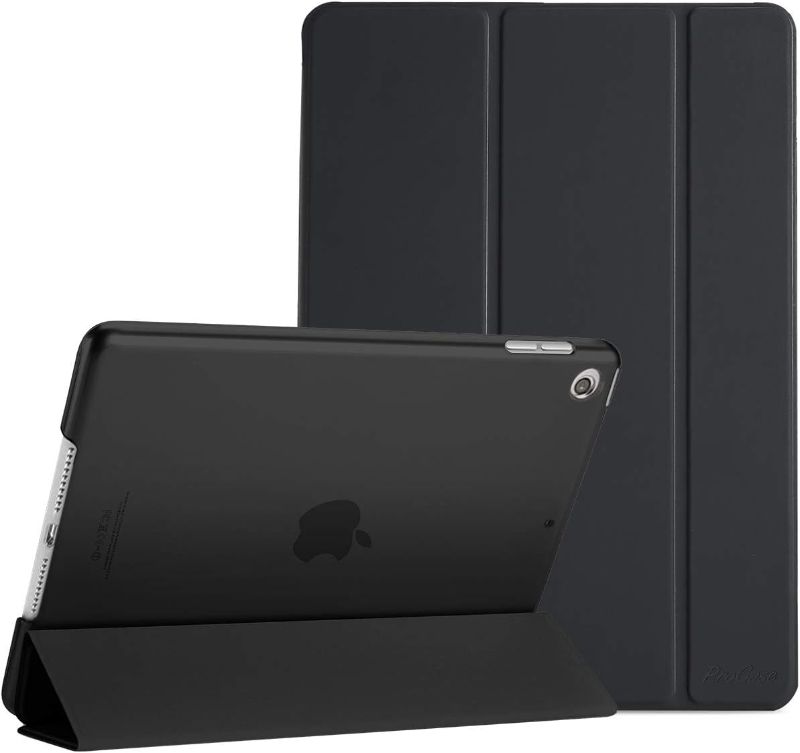 Photo 1 of ProCase for iPad 9th Generation 2021/ iPad 8th Generation 2020/ iPad 7th Generation 2019 Case, iPad 10.2 Case iPad Cover 9th Generation -Black
