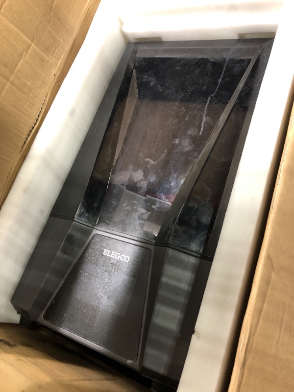 Photo 1 of ELEGOO Saturn 3 Ultra 12K MSLA 3D Printer with 10" Monochrome LCD, Wi-Fi Transfer, ACF Release Liner Film, Desktop Resin 3D Printer with Large Printing Size of 8.62x4.84x10.24in
