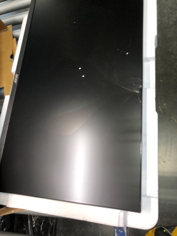 Photo 4 of *** Sale for parts ***Acer SH242Y Ebmihx 23.8" FHD 1920x1080 Home Office Ultra-Thin IPS Computer Monitor AMD FreeSync 100Hz Zero Frame Height/Swivel/Tilt Adjustable Stand Built-in Speakers HDMI 1.4 & VGA Port FHD 23.8-inch