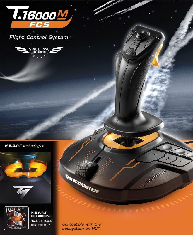 Photo 1 of Thrustmaster T16000M FCS (Compatible with PC)
