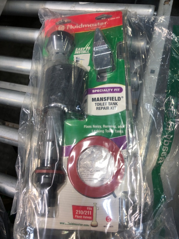 Photo 1 of Fluidmaster K-400A-023 Mansfield Toilet Fill Valve and Flush Valve Seal Repair Kit Multicolor
